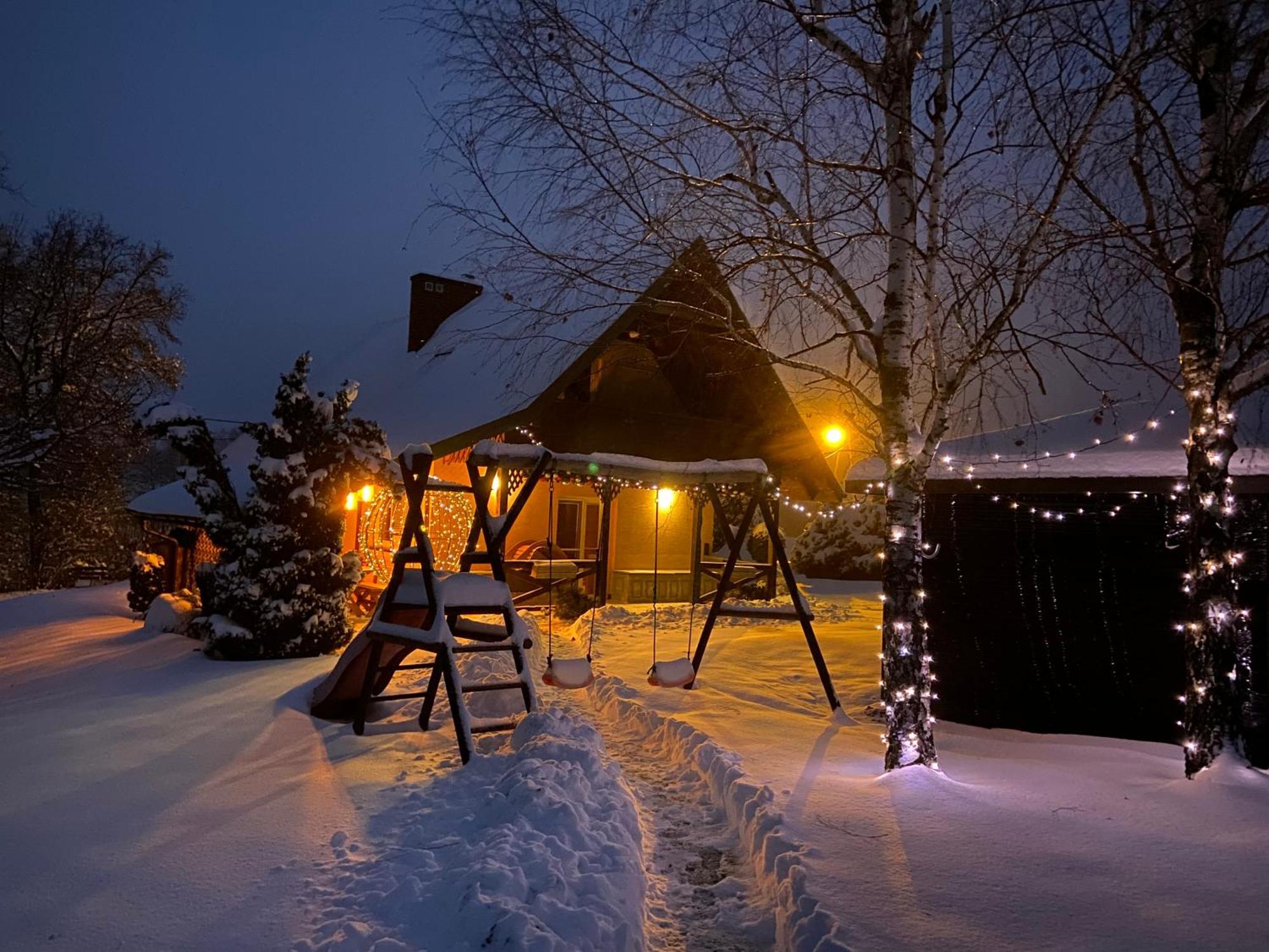 Szmaragdowy Domek Nowy Wisnicz Exteriér fotografie